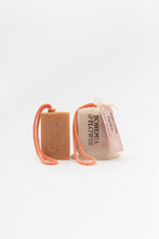 Load image into Gallery viewer, Garden Soap on a Rope - Gentle Floral & Poppy Seed Exfoliating Shower Bar