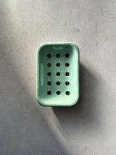 Load image into Gallery viewer, Mint green enamel soap dish
