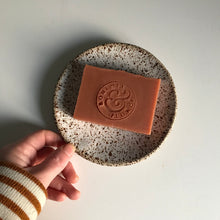 Load image into Gallery viewer, Stoneware soap dish with drainage holes by Home Folk Ceramics