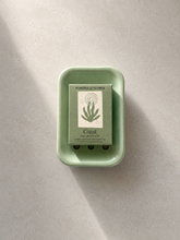 Load image into Gallery viewer, Enamel Soap Dish & Botanical Soap Gift Set