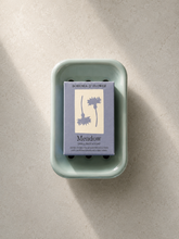 Load image into Gallery viewer, Enamel Soap Dish & Botanical Soap Gift Set
