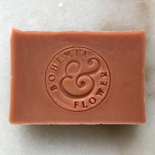 Load image into Gallery viewer, Red Clay Soap - Ylang Ylang, lemongrass & rose geranium