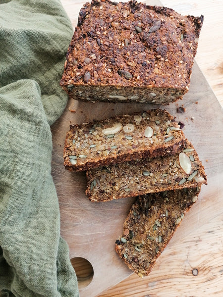 Minno Kitchen ~ Seeded Nut Bread Recipe