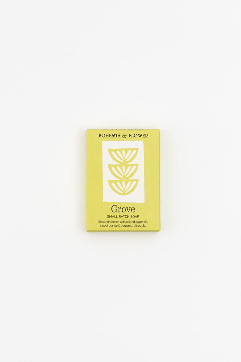 Handmade botanical soap – orange and bergamot essential oils