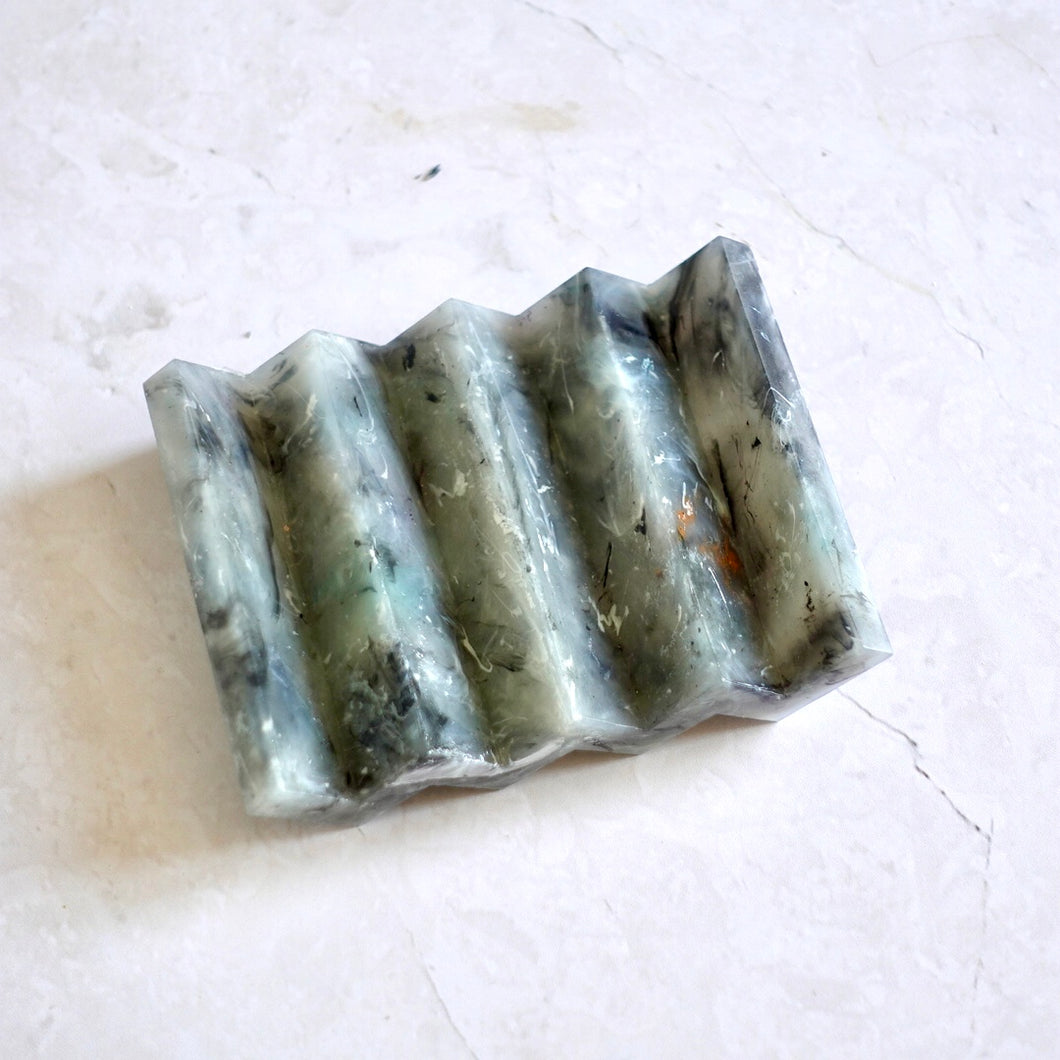 Recycled Plastic Zig Zag Soap Dish