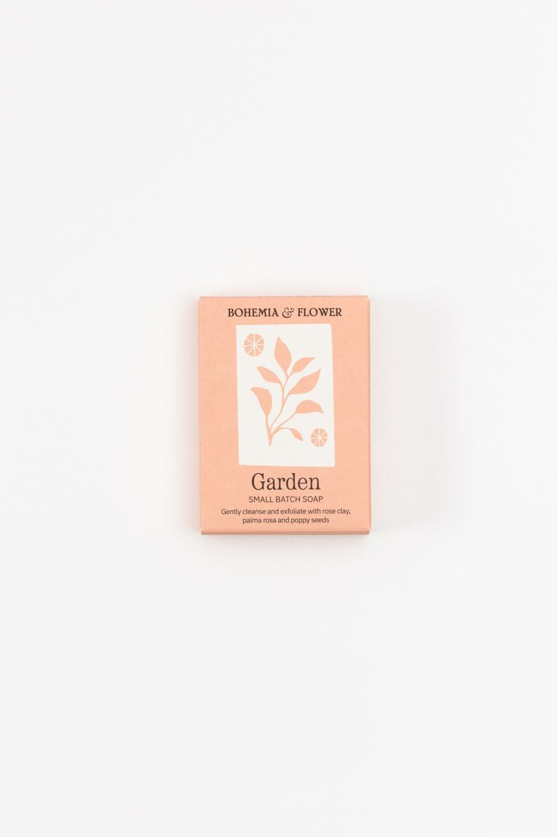 Garden Soap - Pink Clay, Rose & Poppy Seed