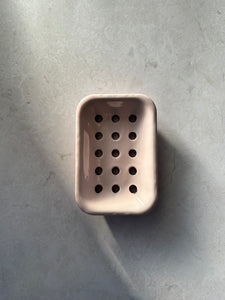 Enamel Two Part Soap Dish