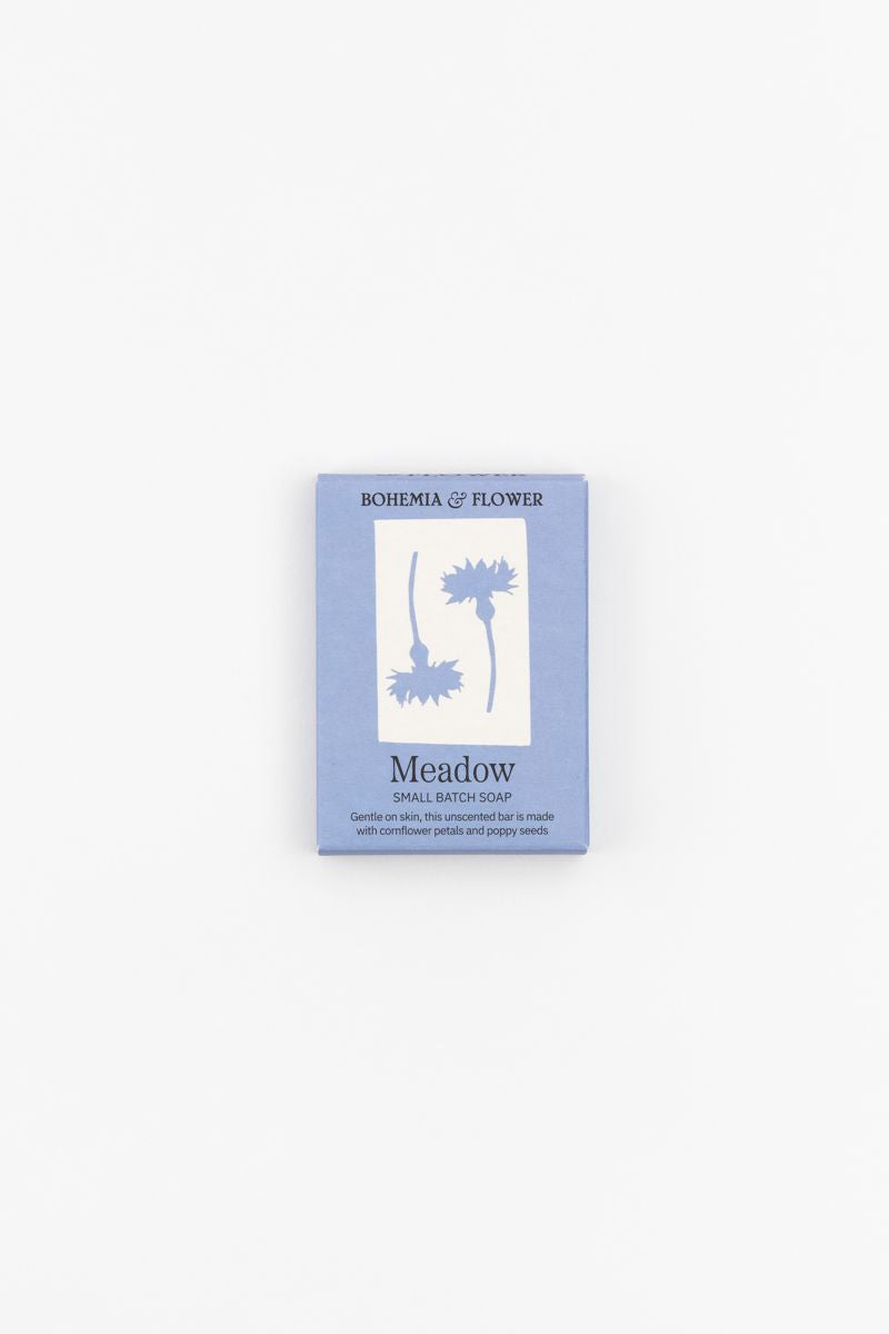 Meadow Soap - Cornflower & Poppy Seed Unscented