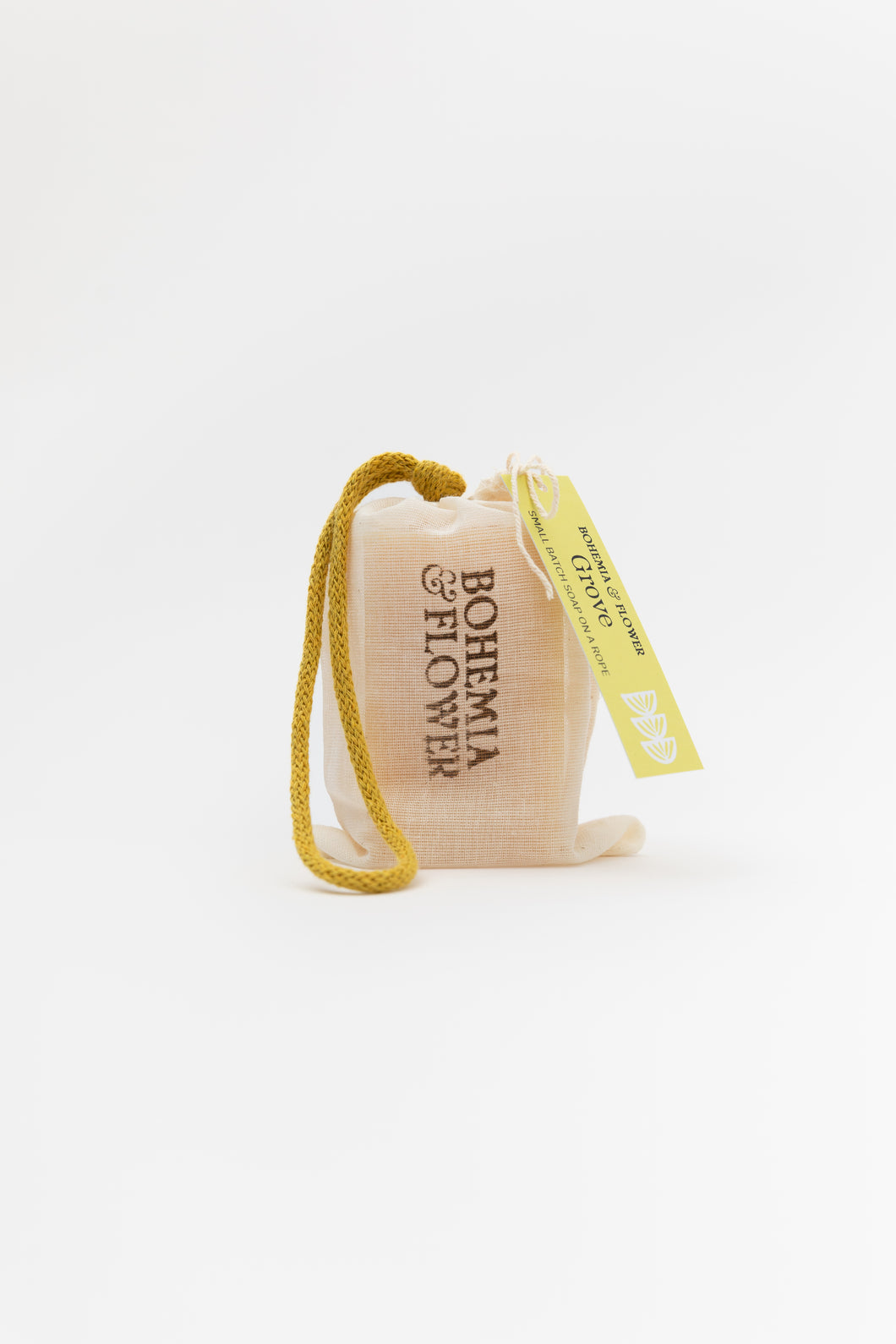 Grove Soap on a Rope – Uplifting Citrus & Calendula Shower Bar
