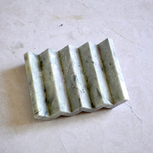 Recycled Plastic Soap Dish - Light Grey