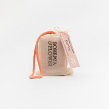 Load image into Gallery viewer, Garden Soap on a Rope – Gentle Floral &amp; Poppy Seed Exfoliating Shower Bar
