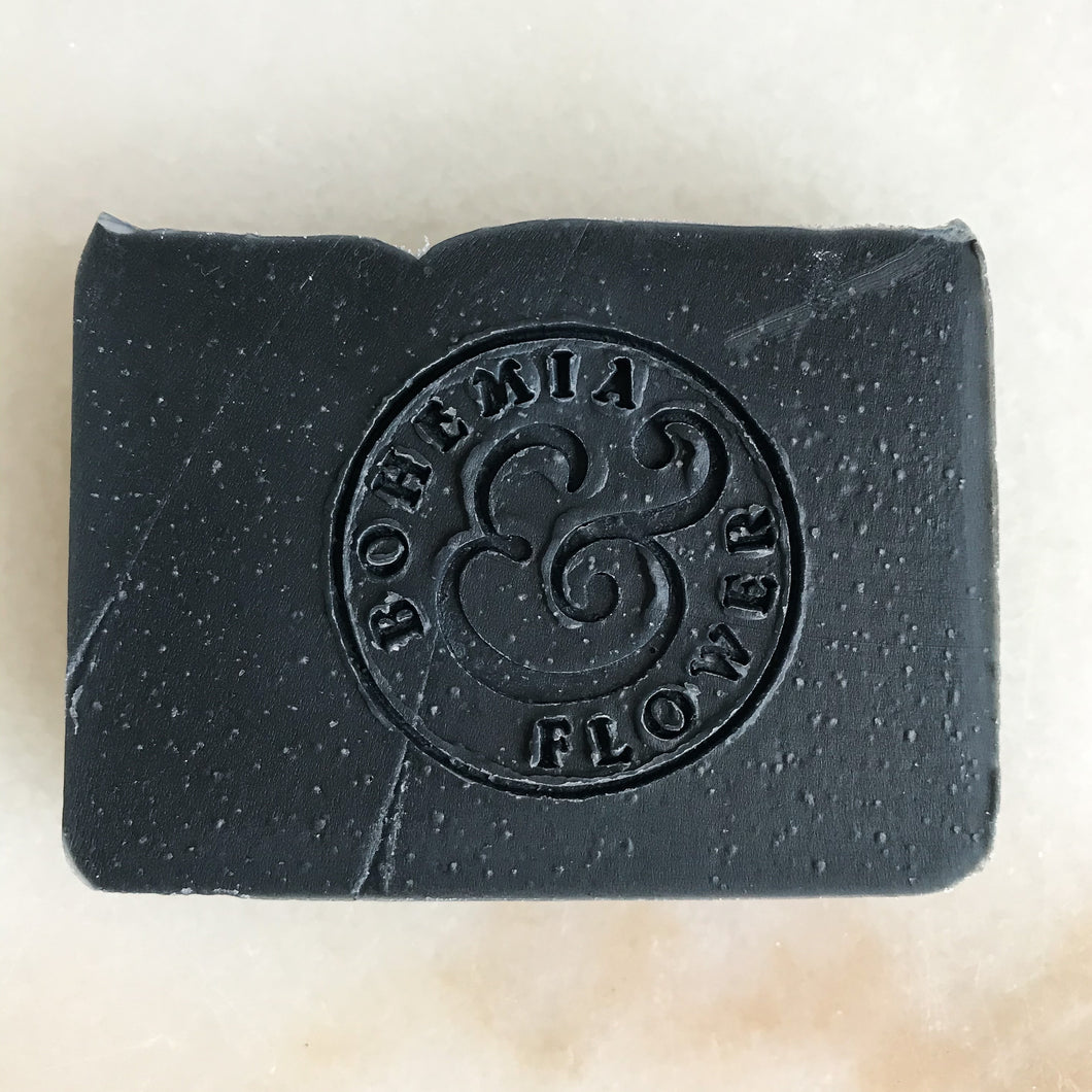 Activated Charcoal, Cedarwood Rosemary - Forest Bar Soap